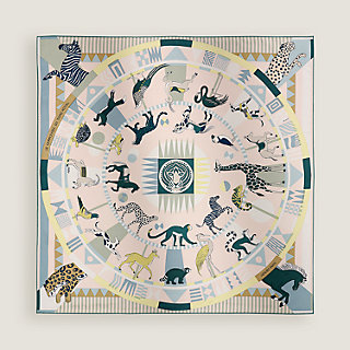 Le Carrousel du Tigre Royal scarf 90 | Hermès Finland